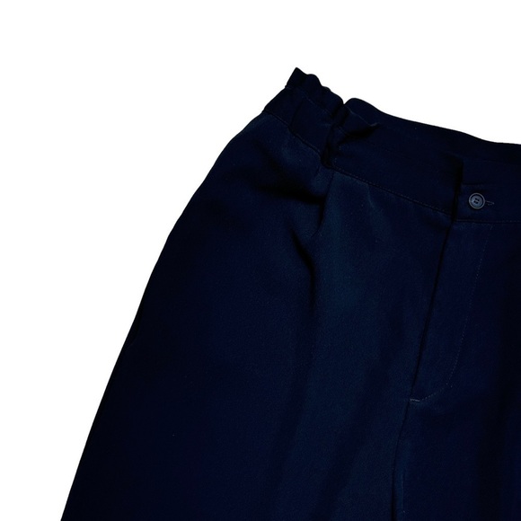 Zara Black Palazzo Ankle Length Casual Pants US 8 - Picture 2 of 8